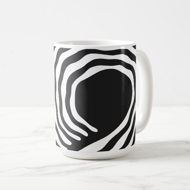 Hypnotic Wave Coffee Mug (Front Right)