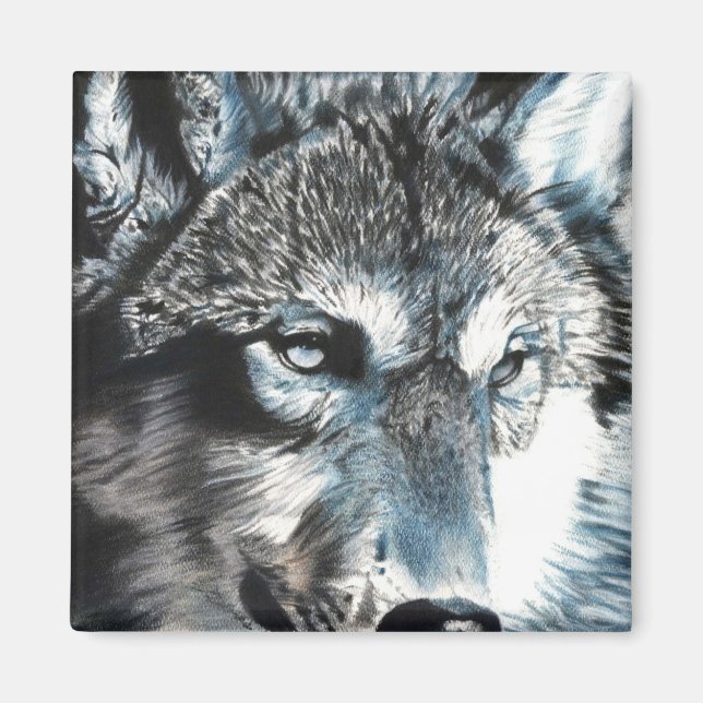 Hypnotic - Wolf Magnet (Front)