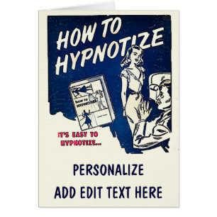 Hypnotise Comical Cards