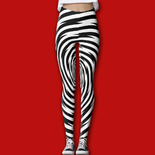 Hypnotise Your Fellow Runners Abstract Leggings