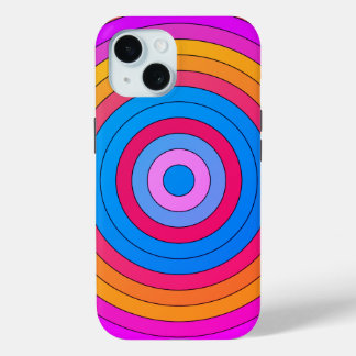 Hypnotised(ultra violet) iPhone 15 case