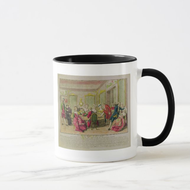 Hypnotism Session with Franz Anton Mesmer  1784 Mug (Right)