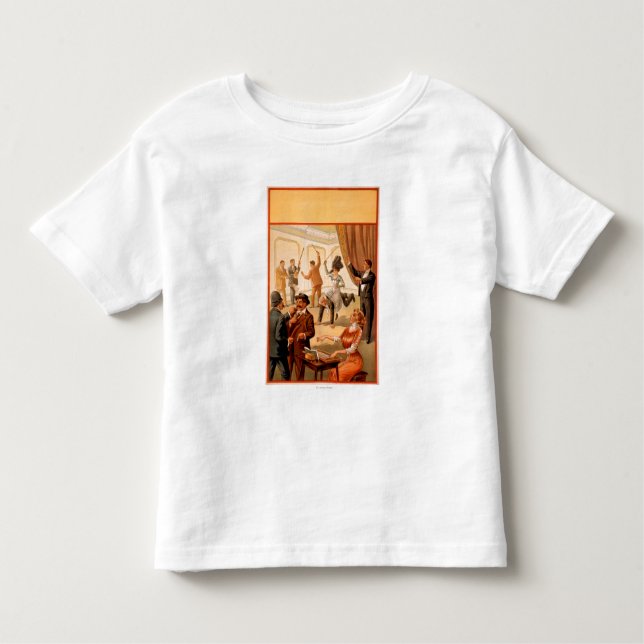 Hypnotist controlling room of People Theatre Toddler T-Shirt (Front)