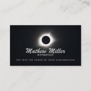 Hypnotist Slogans Business Cards
