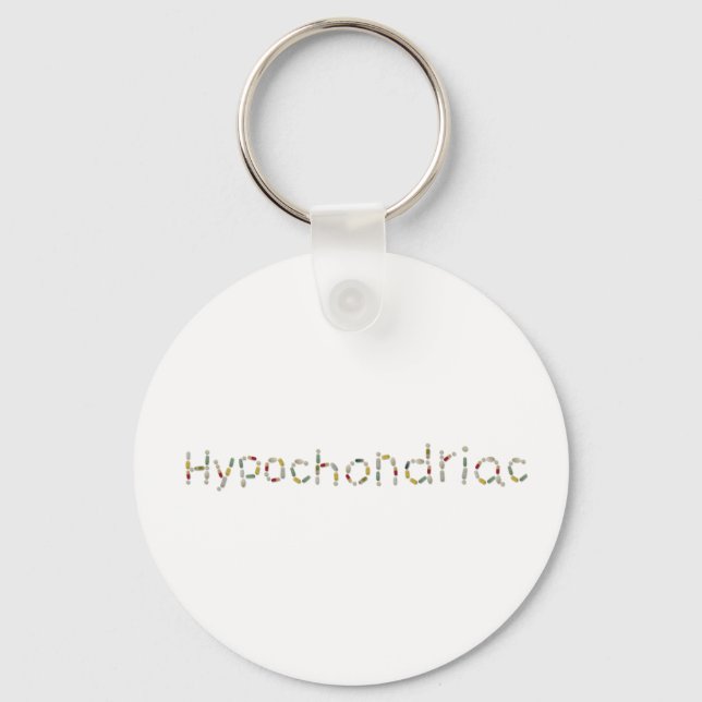 hypochondriac key ring (Front)