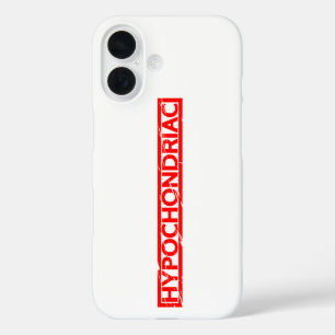 Hypochondriac Stamp iPhone 16 Case