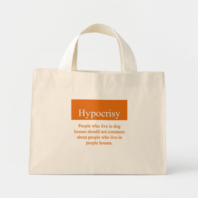 Hypocrisy Bag (Front)