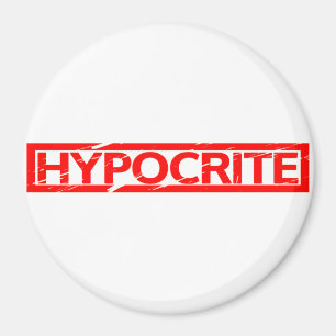 Hypocrite Stamp Magnet