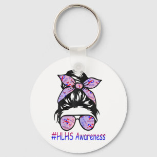 Hypoplastic Left Heart Syndrome Awareness  Key Ring