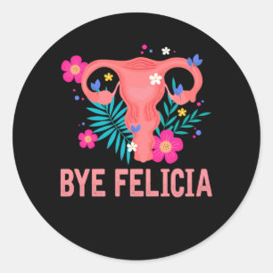 Hysterectomy Recovery Surgery Uterus Removal Classic Round Sticker