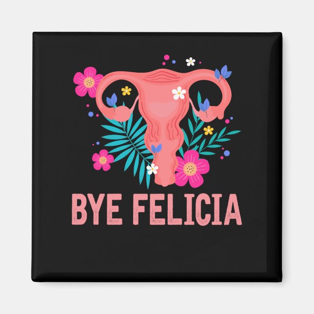 Hysterectomy Recovery Surgery Uterus Removal Magnet (Front)