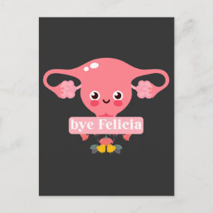Hysterectomy Surgery Recovery Uterus Felicia Postcard