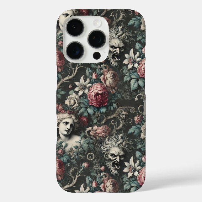 Hysteria Hides in the Blooms – Gothic Victorian  Case-Mate iPhone Case (Back)