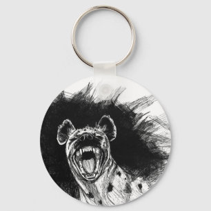 Hysterical Hyena Key Ring