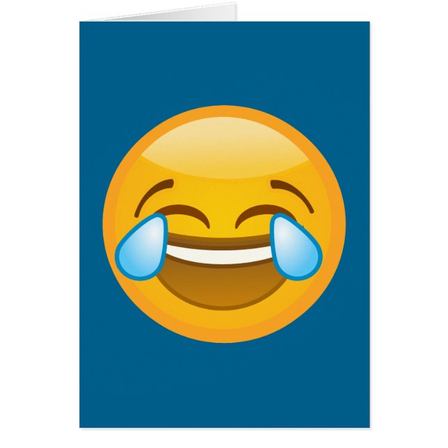 Hysterically Laughing Emoj (Front)
