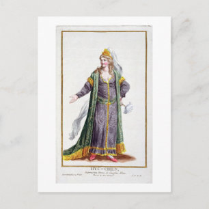 Hyu-Chen, wife of Genghis Khan, from 'Receuil des Postcard