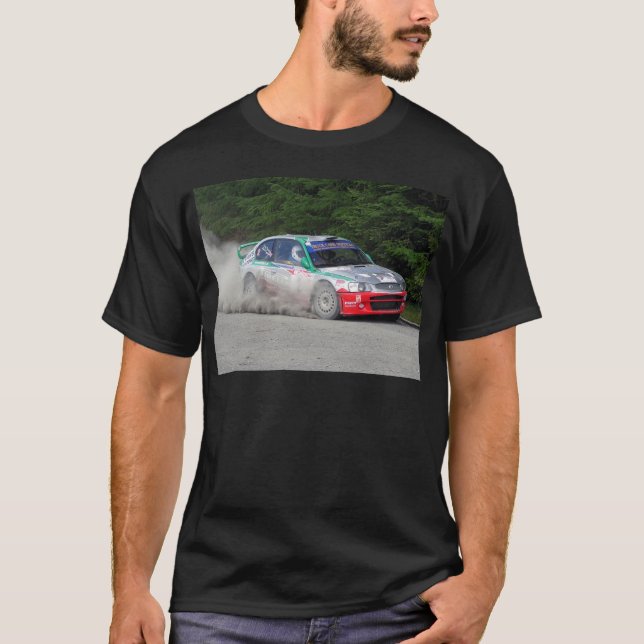 Hyundai Accent WRC Rally Car T-Shirt (Front)