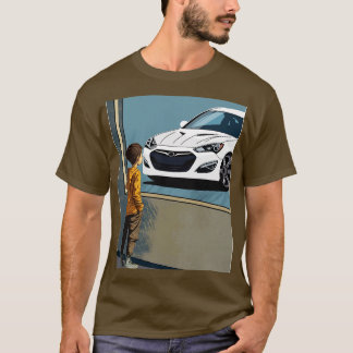 Hyundai Genesis Coupe Kids Dreams T-Shirt