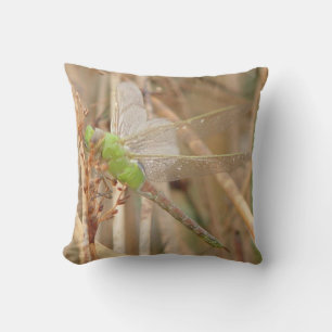 I1 Green Dragonfly Cushion