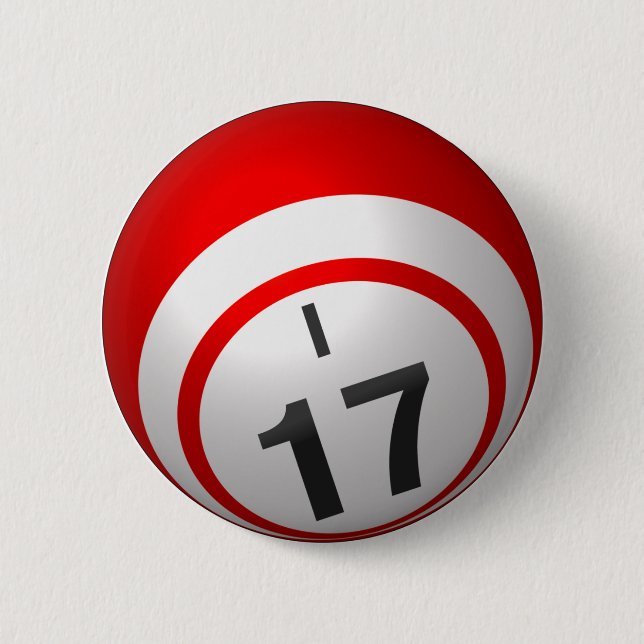 I 17 bingo button (Front)