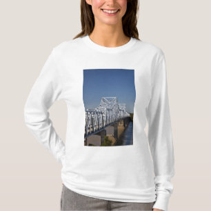 I-20 Highway bridge across Mississippi River, T-Shirt