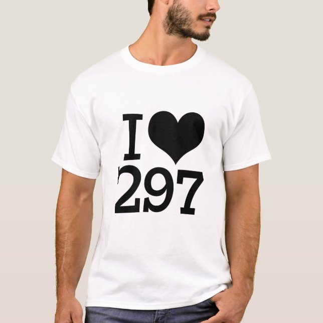 I ♥ 297 Shirt (Front)