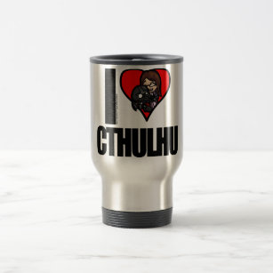 I <3 Cthulhu Travel Mug