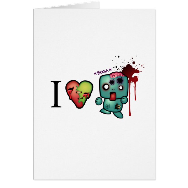 I <3 doubletaps- Zombies are everywhere (Front)
