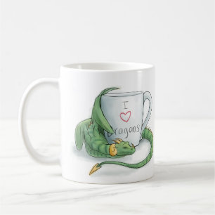 I <3 Dragons Mug