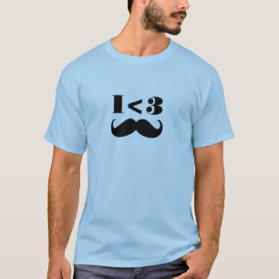 I <3 Moustache T-Shirt