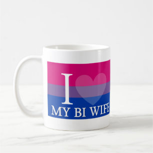 I <3 My Bi Wife Coffee Mug