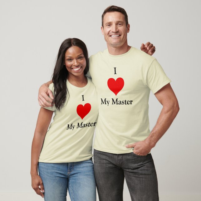 I <3 My Master T-Shirt (Unisex)