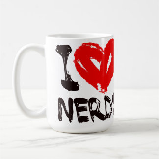 i <3 NERDS mug