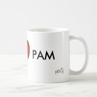 I <3 PAM COFFEE MUG