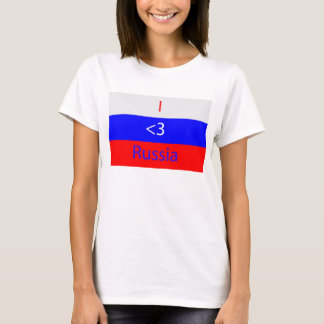 I <3 Russia T-Shirt