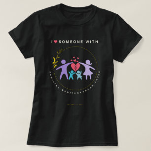 I <3 Someone with FMF Women's Black T-Shirt