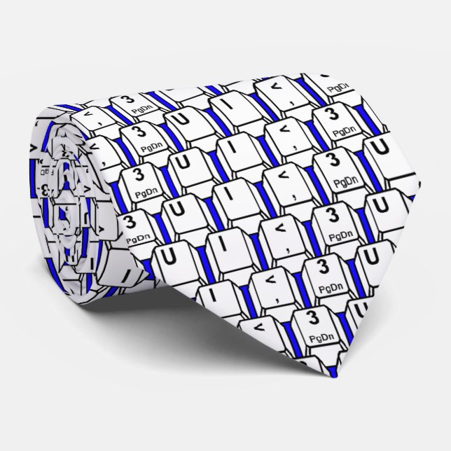 I <3 U TIE (Rolled)