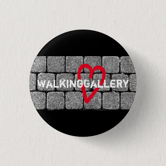 I <3 WalkingGallery button - 2020 design (Front)