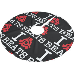 I 45 Adapter Beats Brushed Polyester Tree Skirt