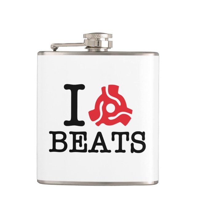 I 45 Adapter Beats Hip Flask (Front)