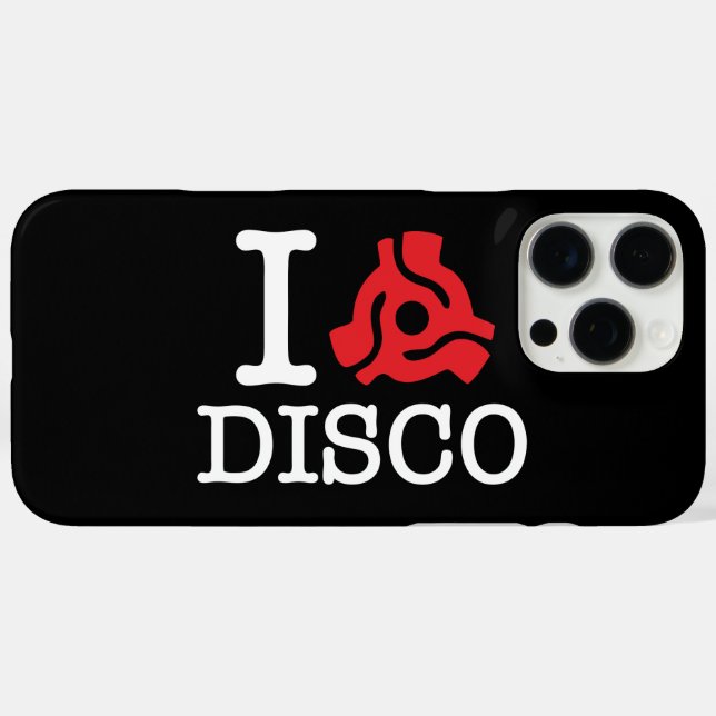 I 45 Adapter Disco Case-Mate iPhone Case (Back (Horizontal))