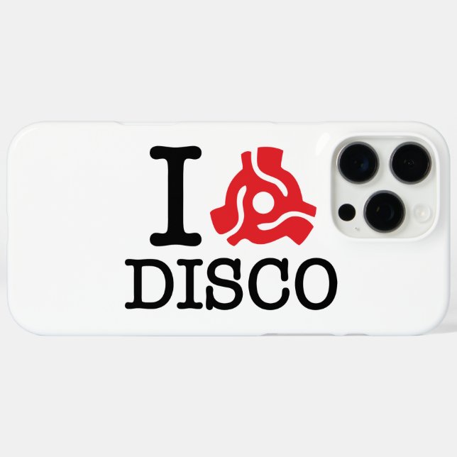 I 45 Adapter Disco Case-Mate iPhone Case (Back (Horizontal))