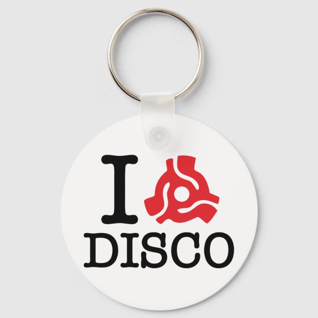 I 45 Adapter Disco Key Ring (Front)