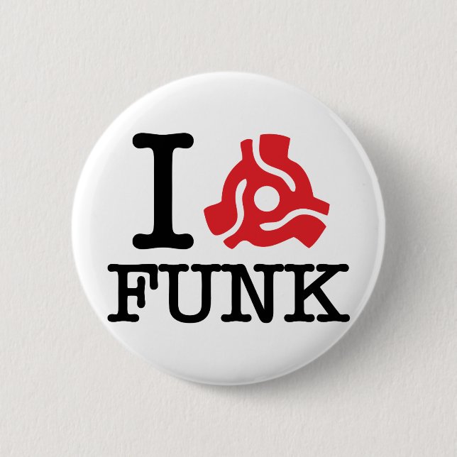 I 45 Adapter Funk 6 Cm Round Badge (Front)