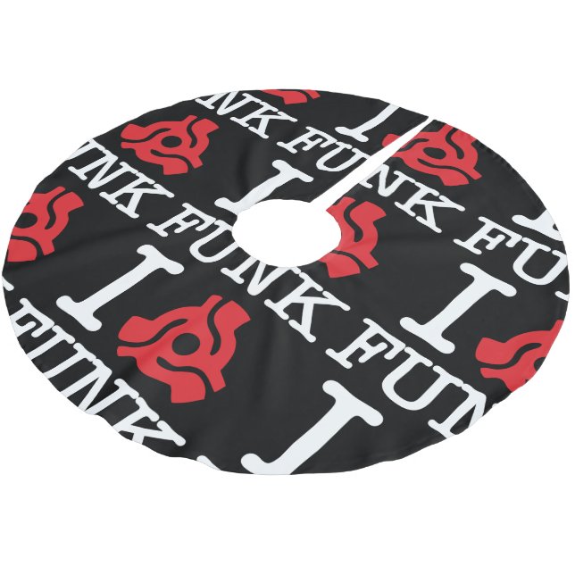 I 45 Adapter Funk Brushed Polyester Tree Skirt (Angled)