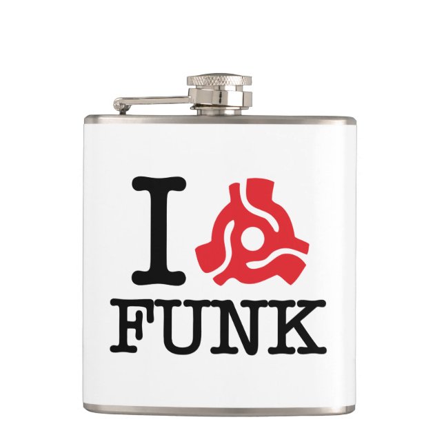 I 45 Adapter Funk Hip Flask (Front)