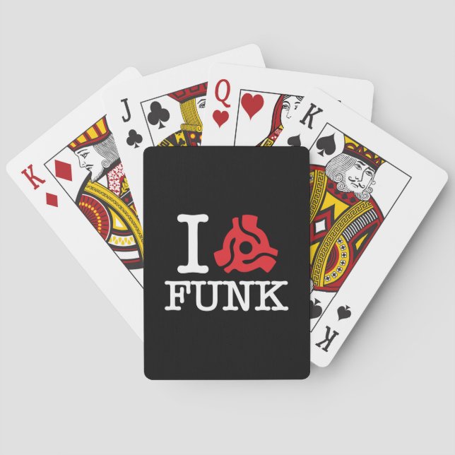 I 45 Adapter Funk Playing Cards (Back)
