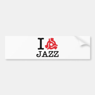 I 45 Adapter Jazz Bumper Sticker