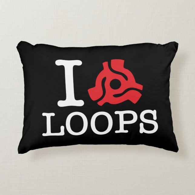 I 45 Adapter Loops Decorative Cushion (Front)