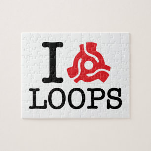 I 45 Adapter Loops Jigsaw Puzzle